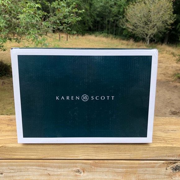 Woman’s Sz 6.5 Karen Scott Wedge Sling Back Sandal - Picture 7 of 7